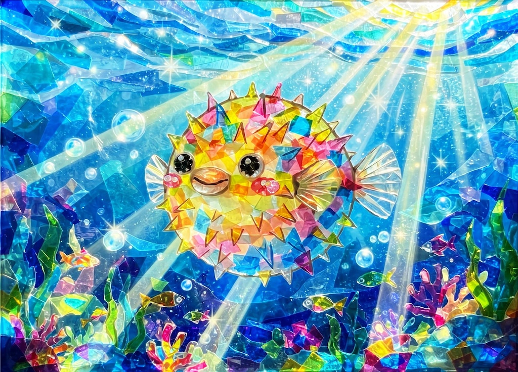 まるい魚
