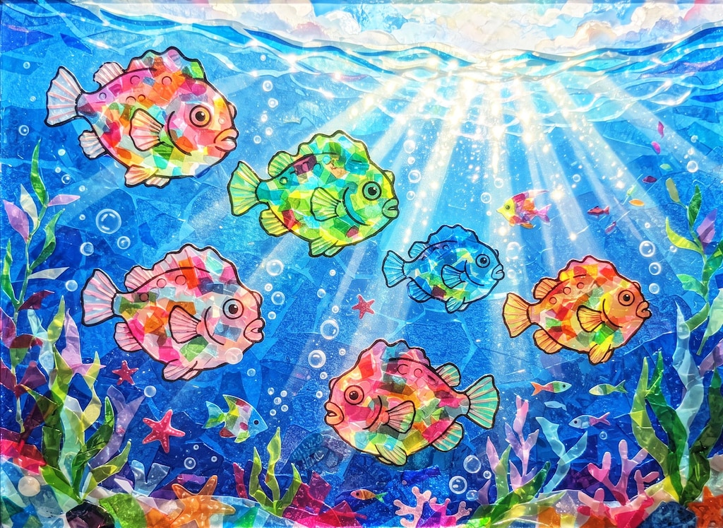 まるい魚