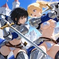 女騎士VS女騎士 6枚目