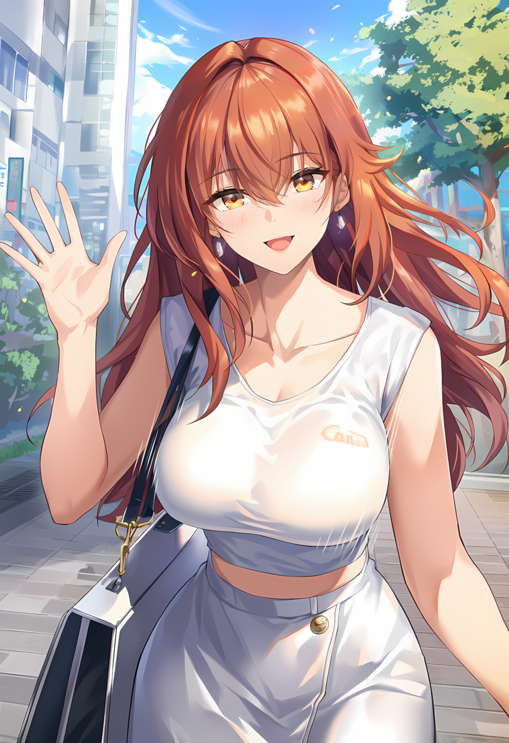 ノノカちゃんのCanCam風通勤グラビア☀️✨