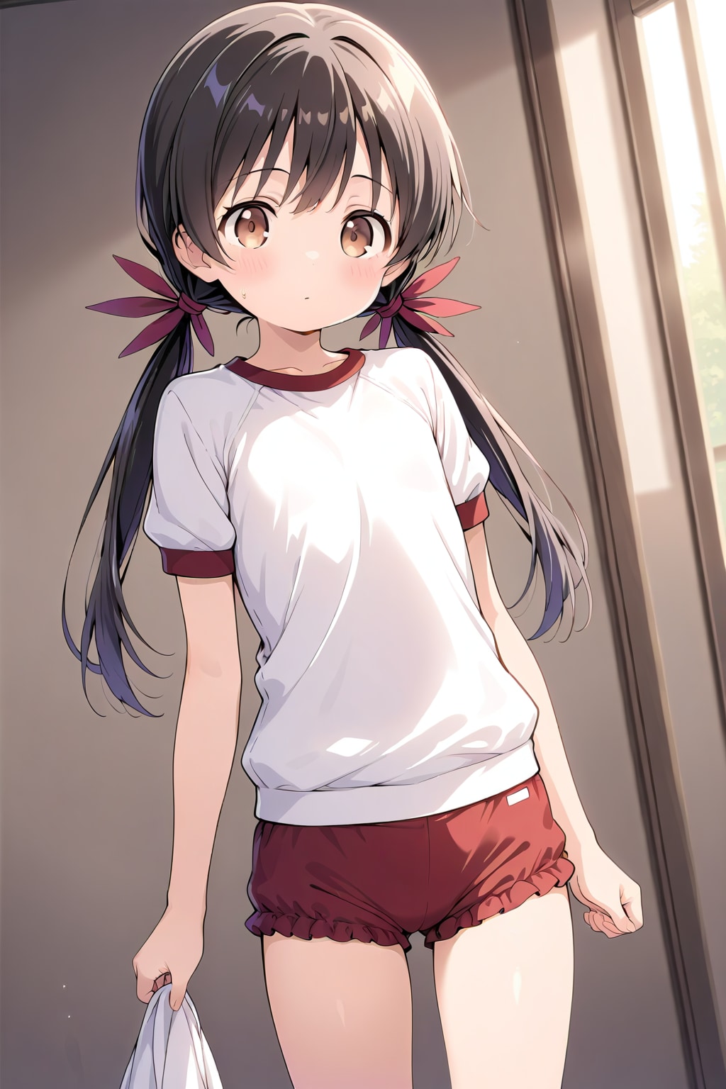 体操服美少女