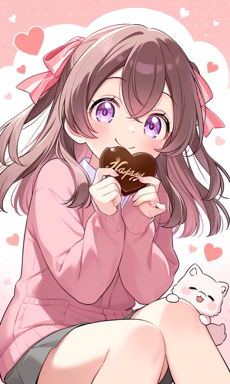 バレンタインデリシャスマイル～！・和実ゆい。 | の人気AIイラスト・グラビア