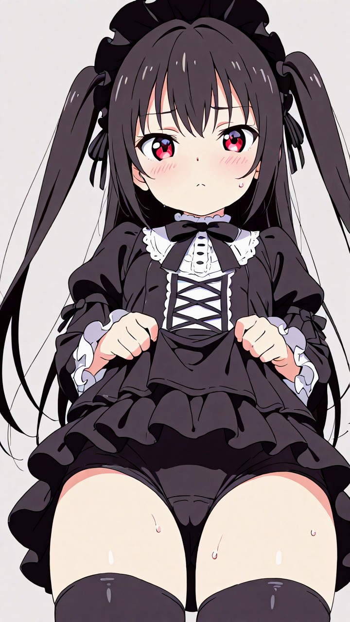 ロリパンチラ08
