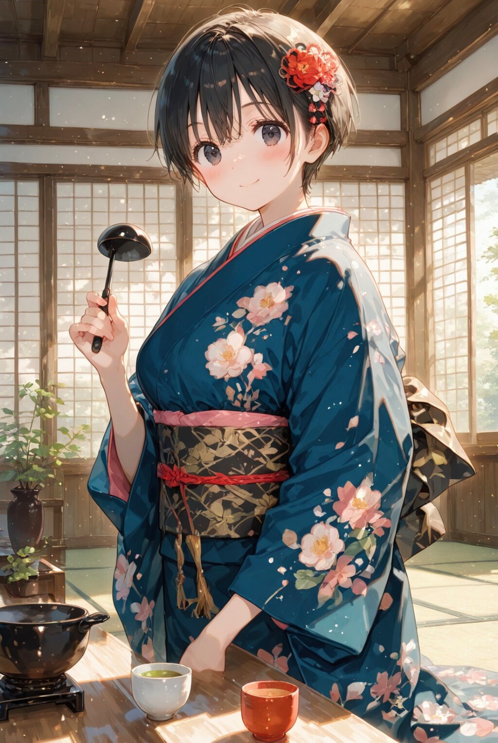 お茶席の彼女🍵２