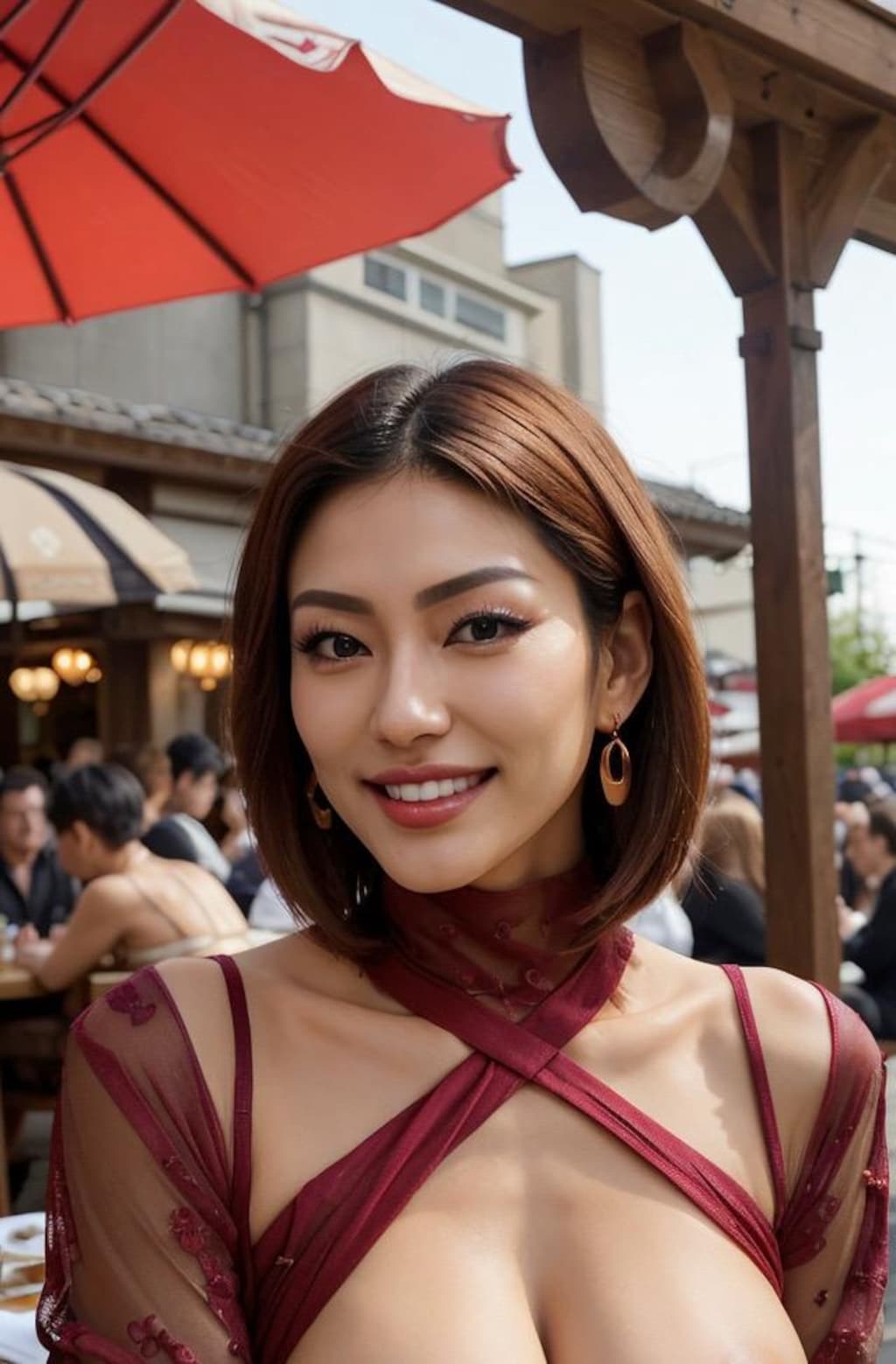 巨乳のお姉さん
