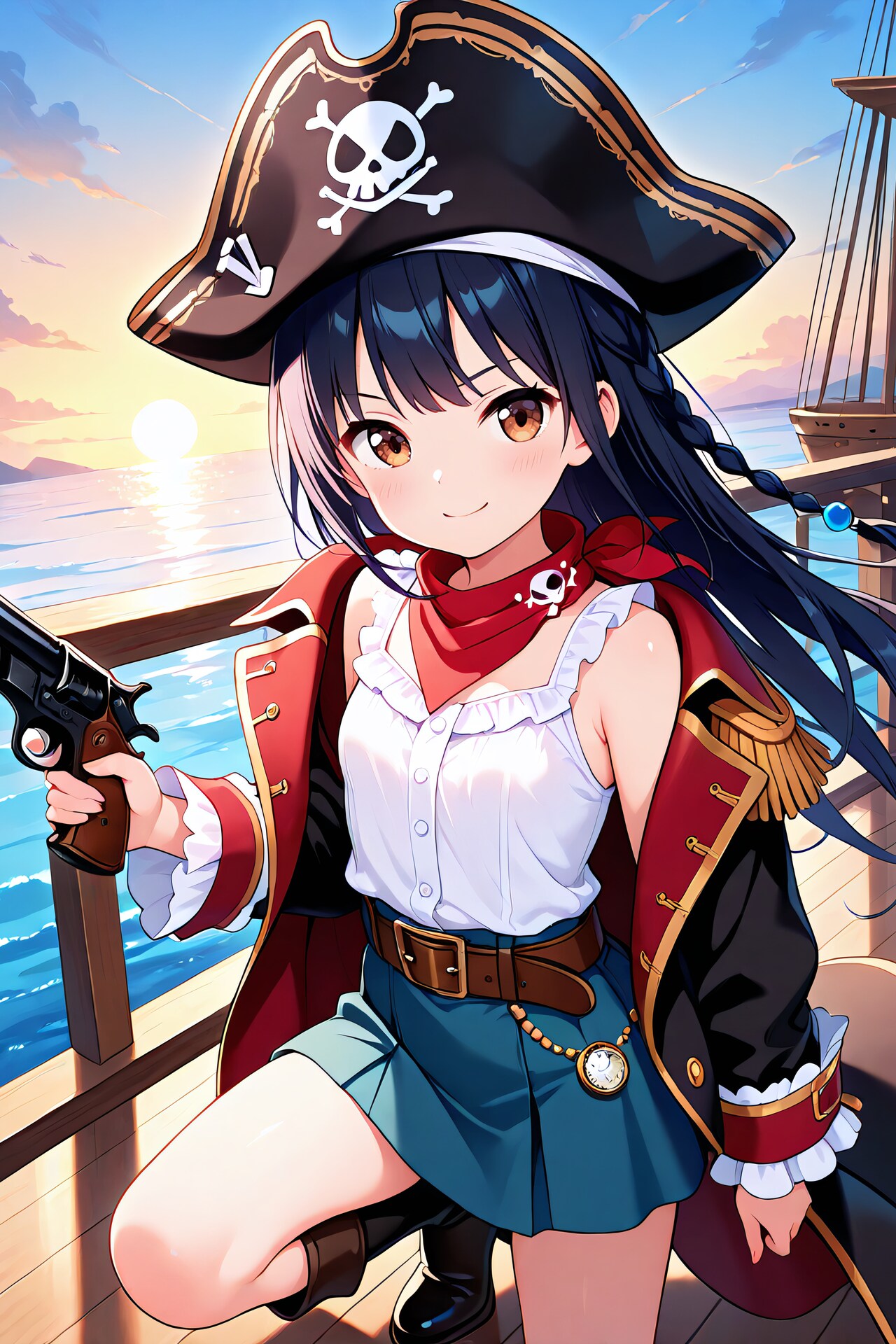 海賊な黒髪ちゃん