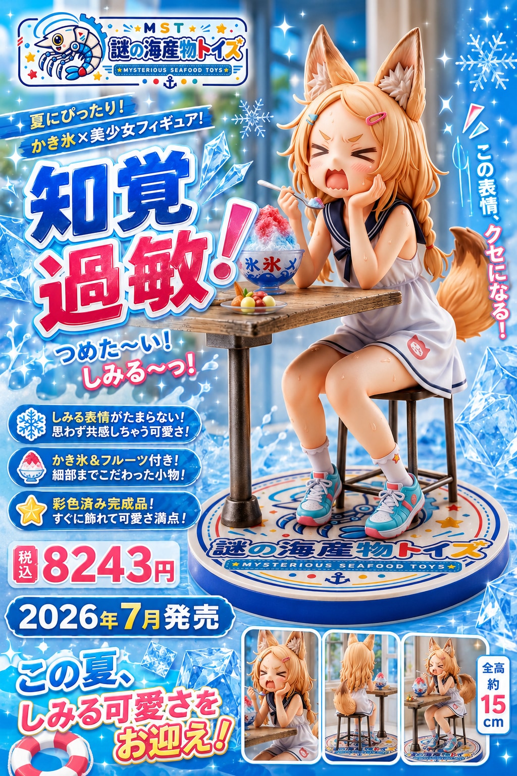 ７月２５日はかき氷の日と知覚過敏の日、でした！(´>ω∂｀)☆