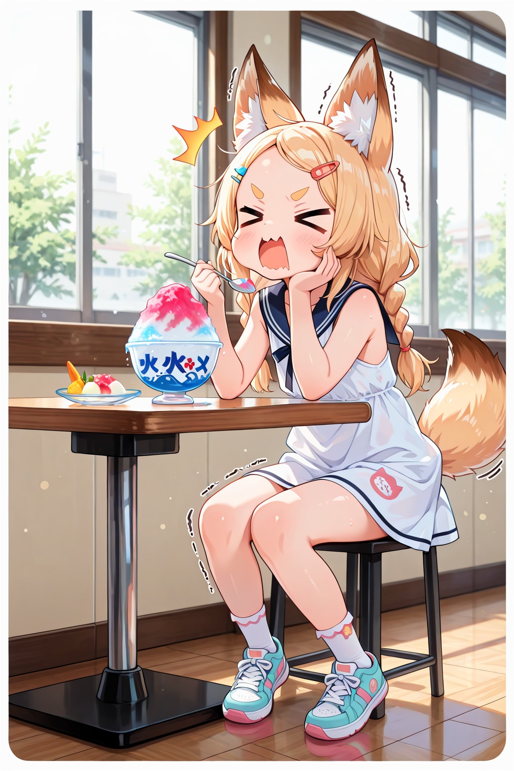 ７月２５日はかき氷の日と知覚過敏の日、でした！(´>ω∂｀)☆