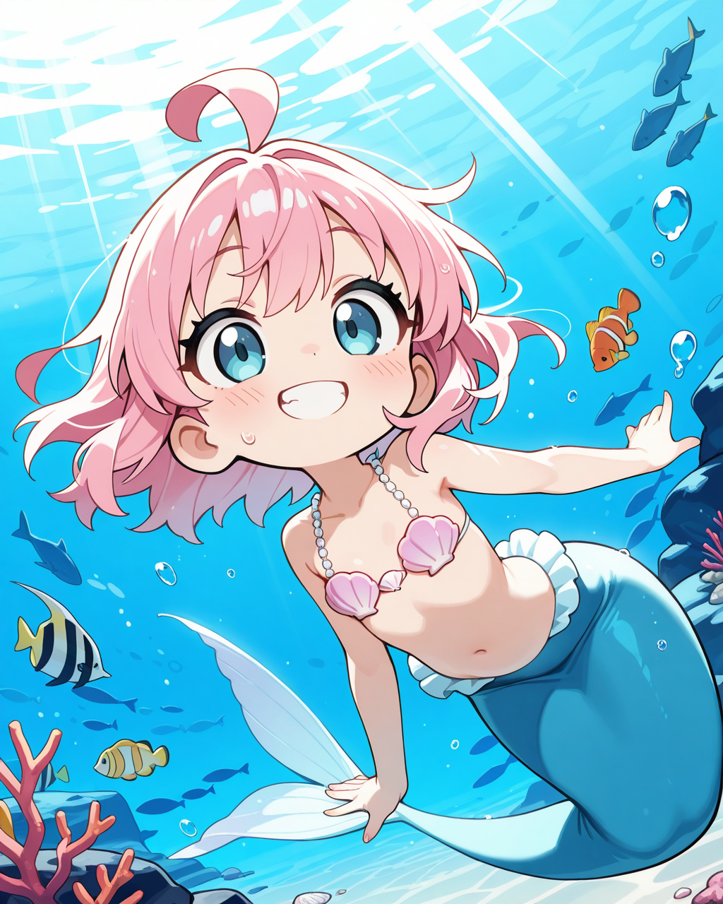 人魚ちゃん、海を行く！！