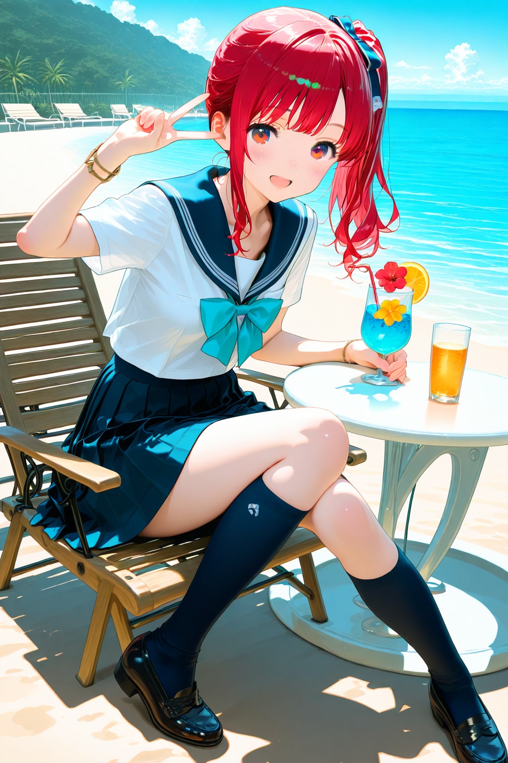 学校？サボリに決まってんじゃん。