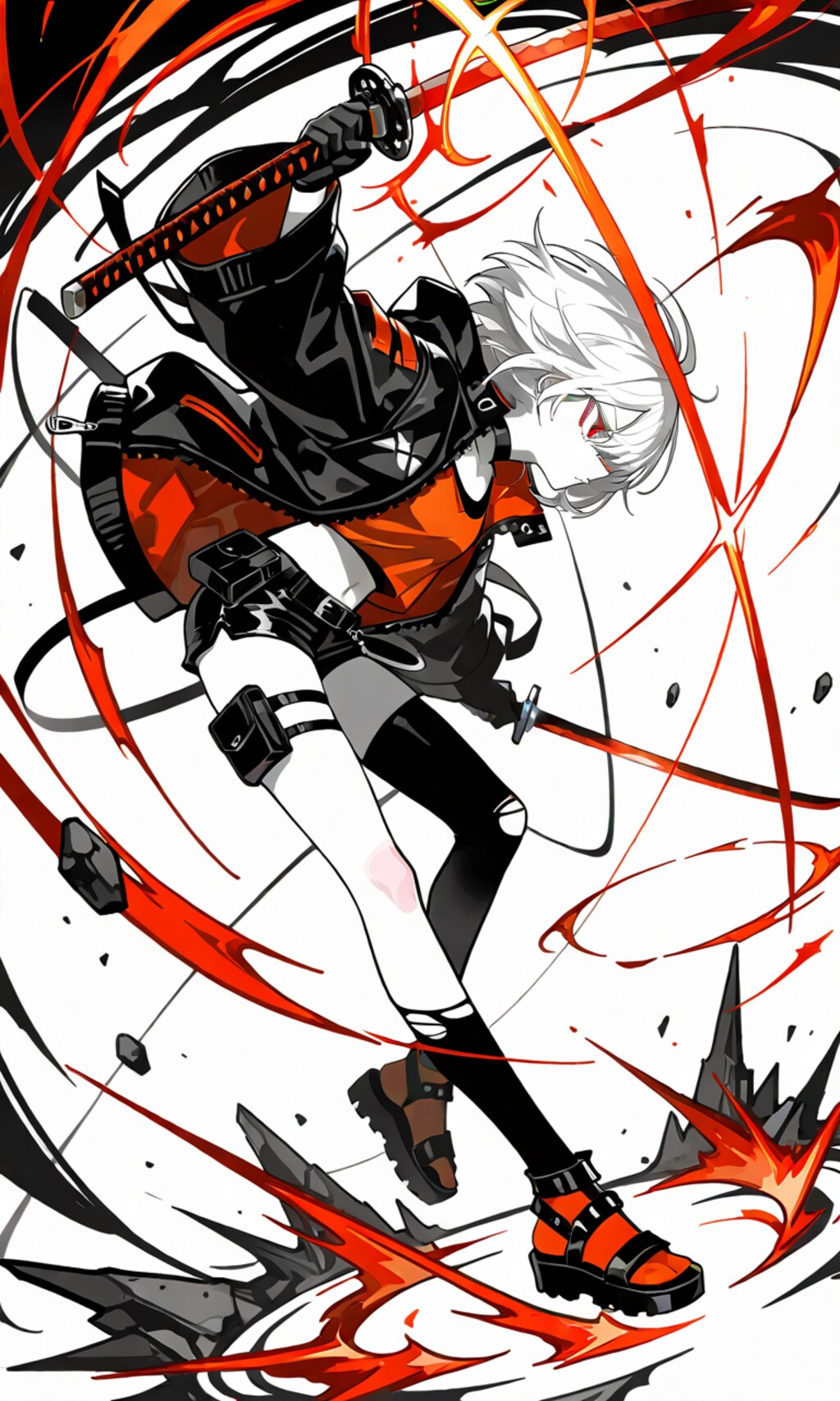 うちの子奥義　ヘル・デスドネーション（斬撃バージョン）