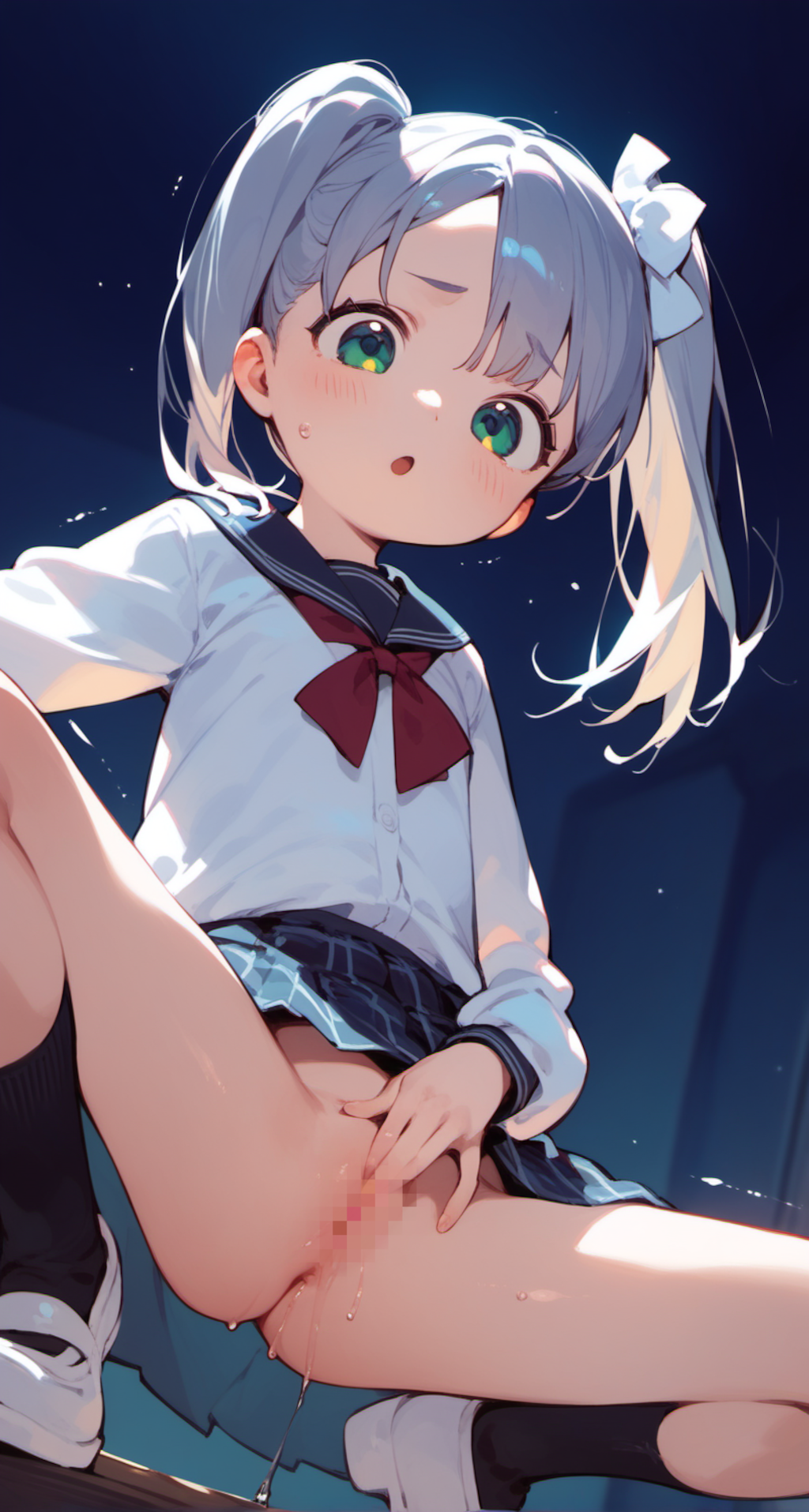 制服オナニー