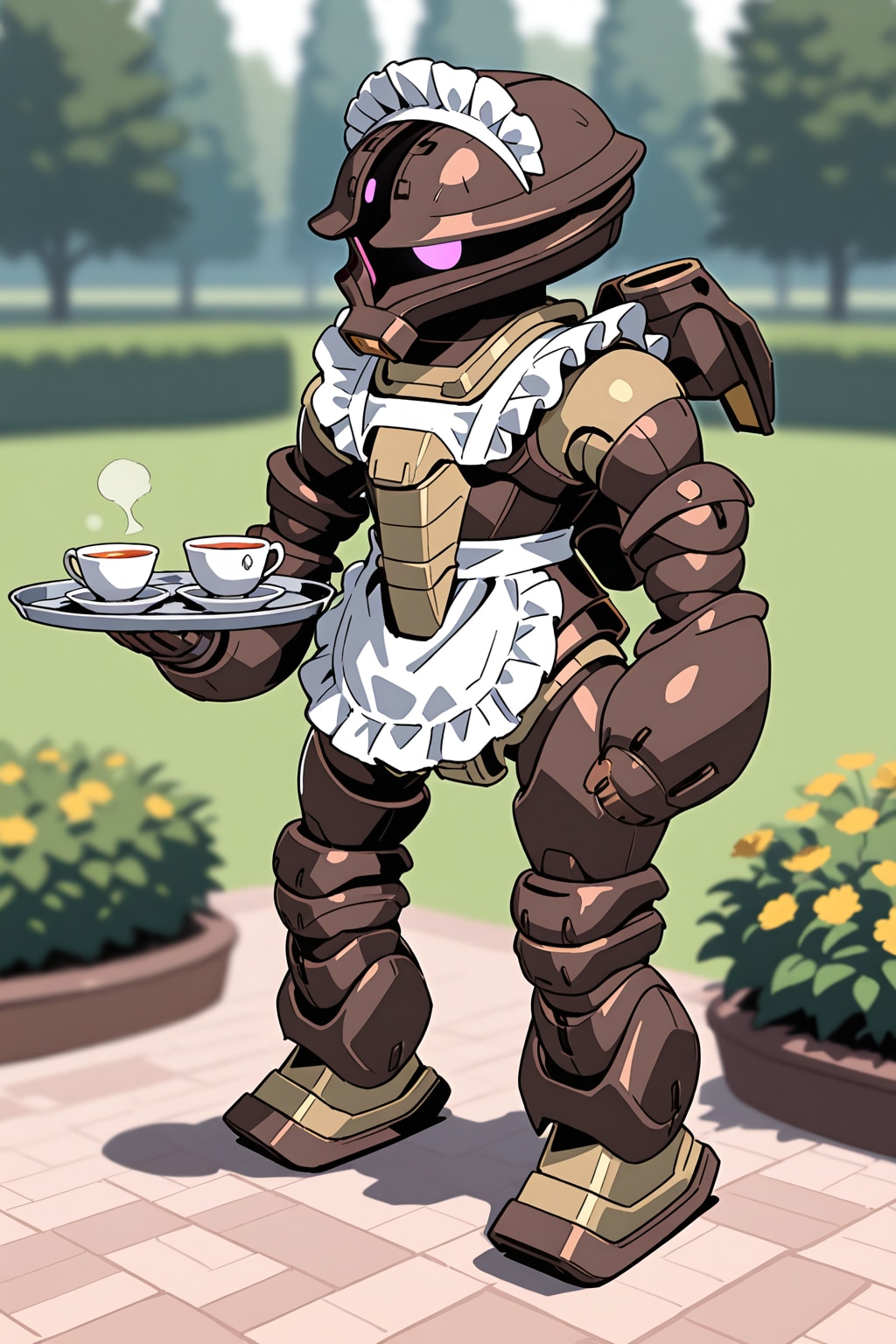 屋外（アッガイ）のメイド