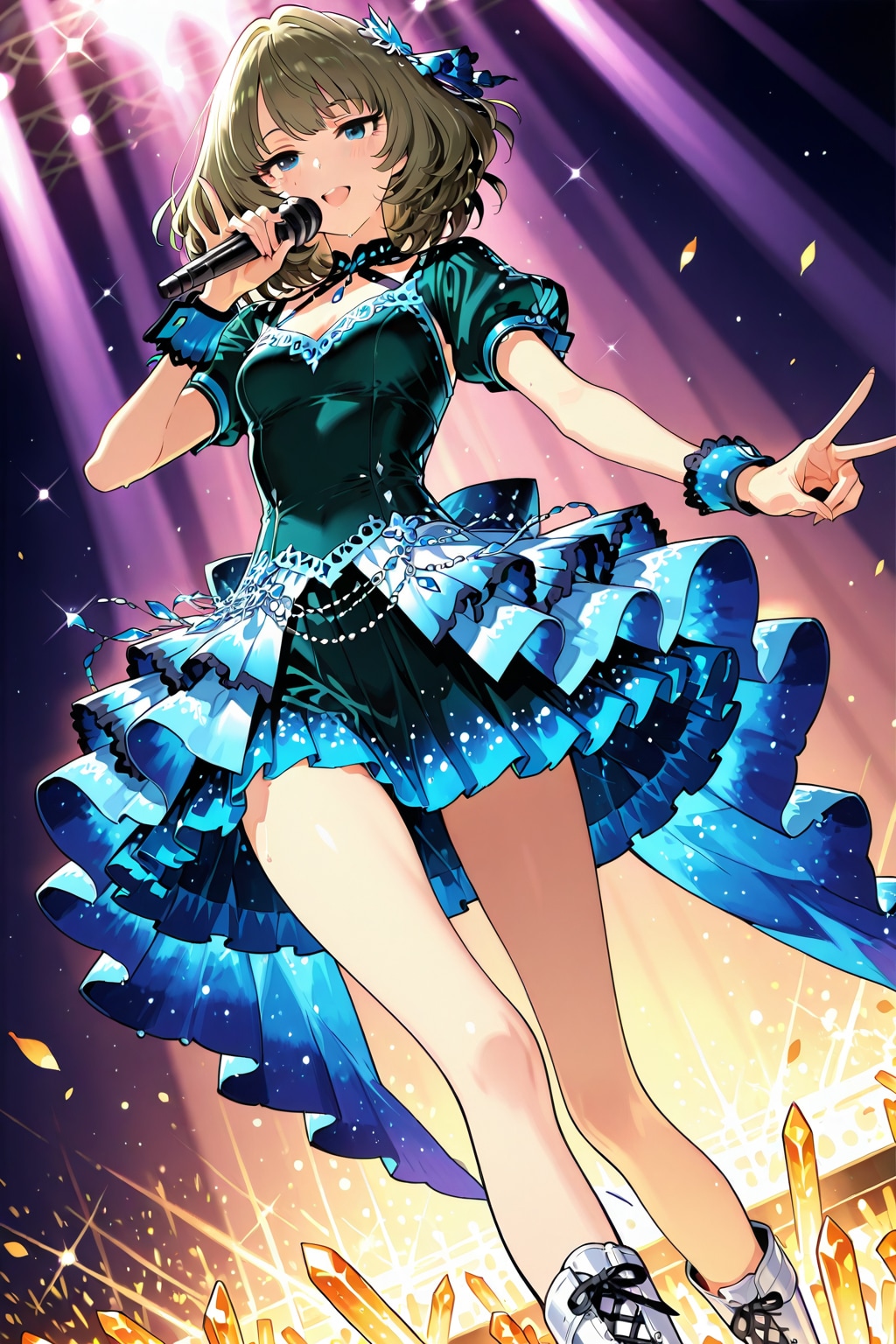 【コンサート】高垣楓　新作衣装　ーDPM++ 2M Karras Ver. ー | の人気AIイラスト・グラビア