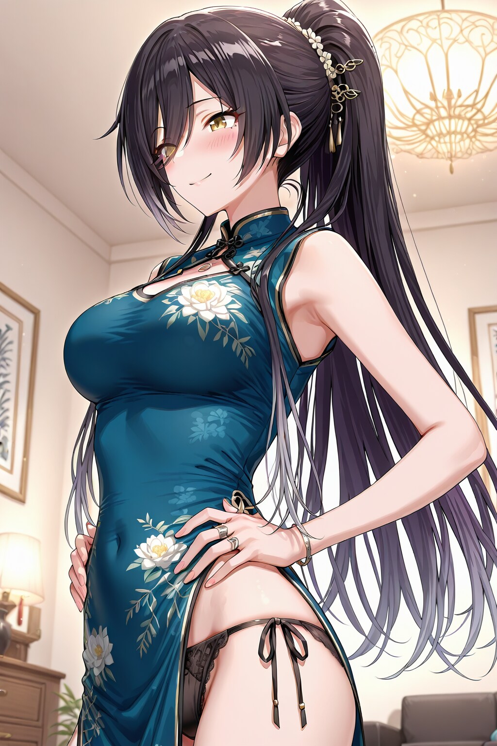 【コスプレ】チャイナドレスを着た白瀬咲夜　by #QILIN Ver. 02