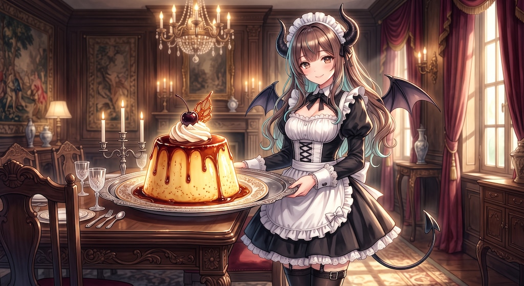 プリン　で、ございます✨