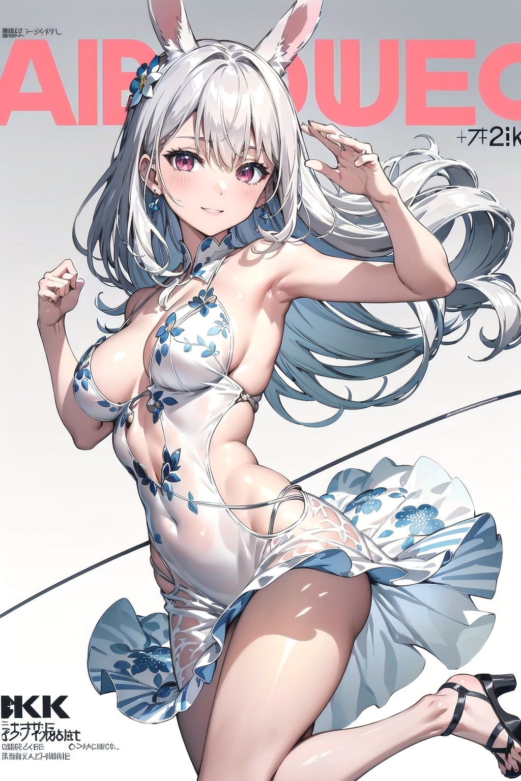 兎耳女子高生情報誌「うさみみマガジン」新刊📕✨🐰