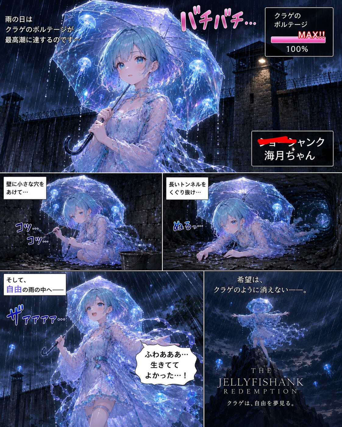 ◯ョーシャンク海月ちゃん