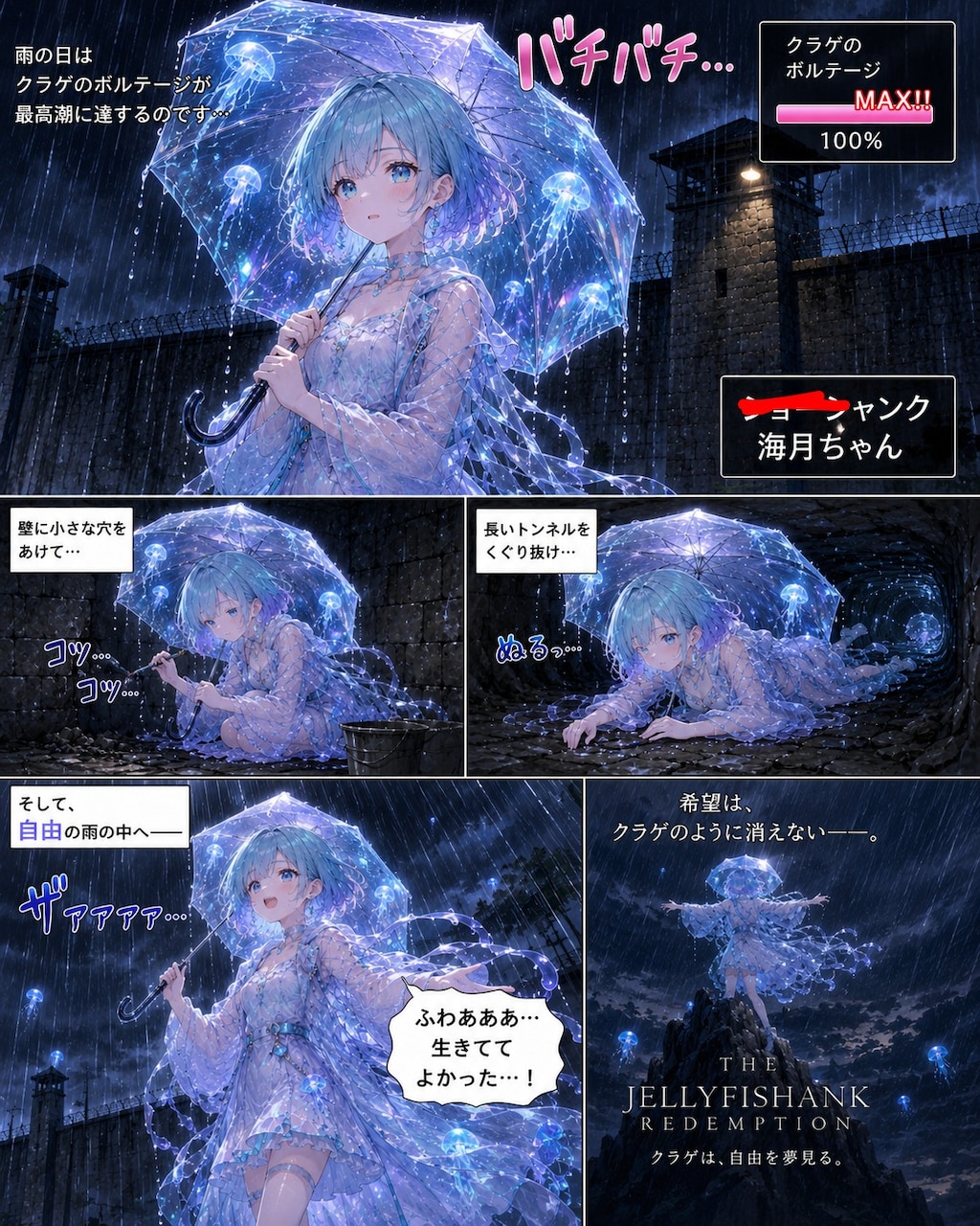 ◯ョーシャンク海月ちゃん