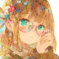 眼鏡娘。 3枚目
