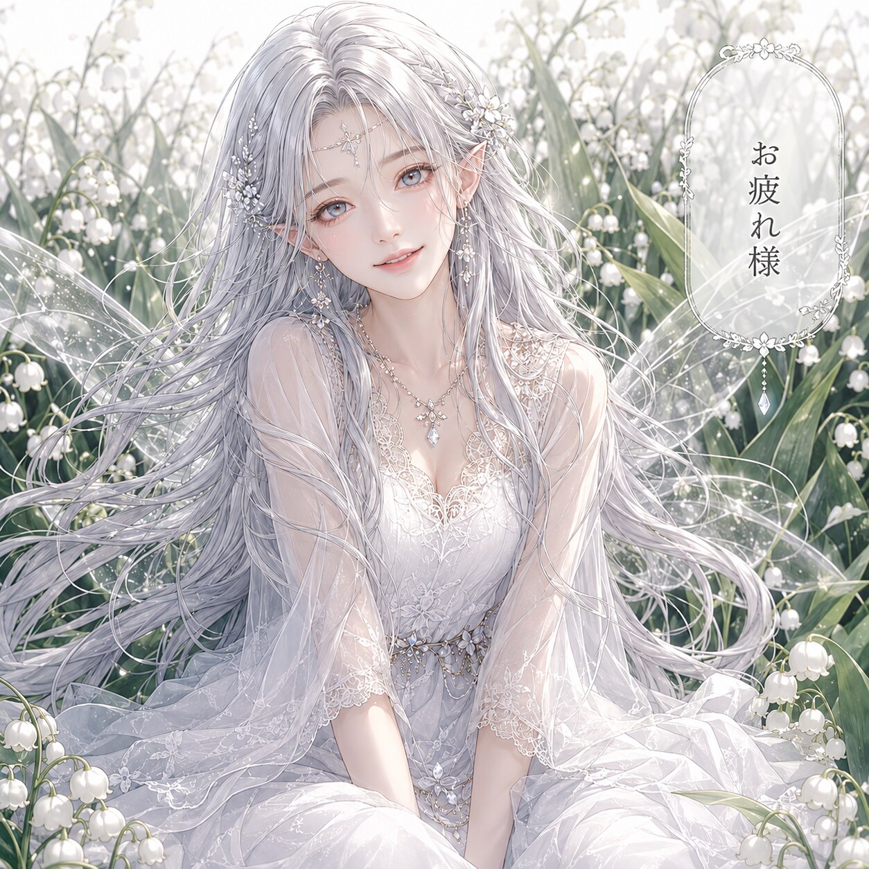 お疲れ様🤍（すみちゃん） | の人気AIイラスト・グラビア