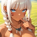 私のボディペイント、好き？ ほら、今なら近くでゆっくり私のカラダを思う存分眺めていいわよ……♡ 5枚目