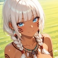 私のボディペイント、好き？ ほら、今なら近くでゆっくり私のカラダを思う存分眺めていいわよ……♡ 2枚目