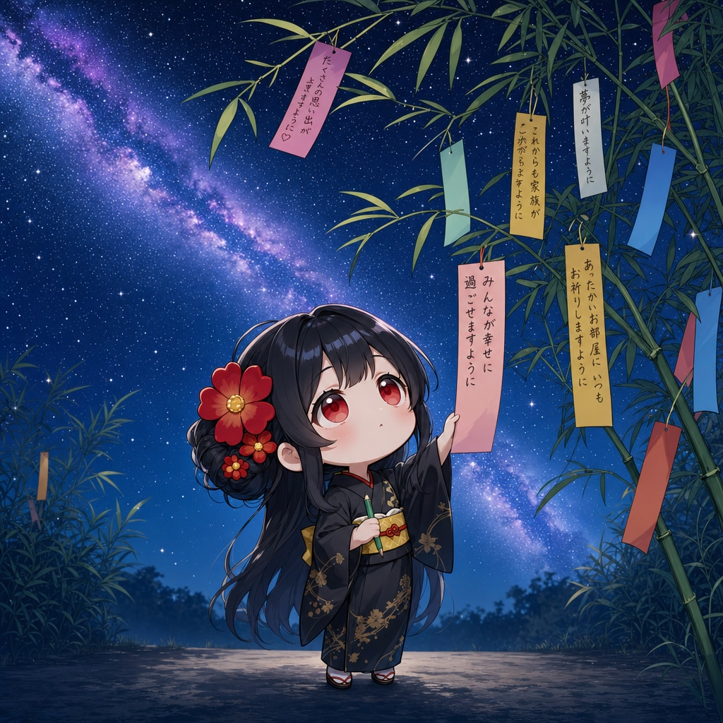 ミニトキヒメの七夕🎋🌌