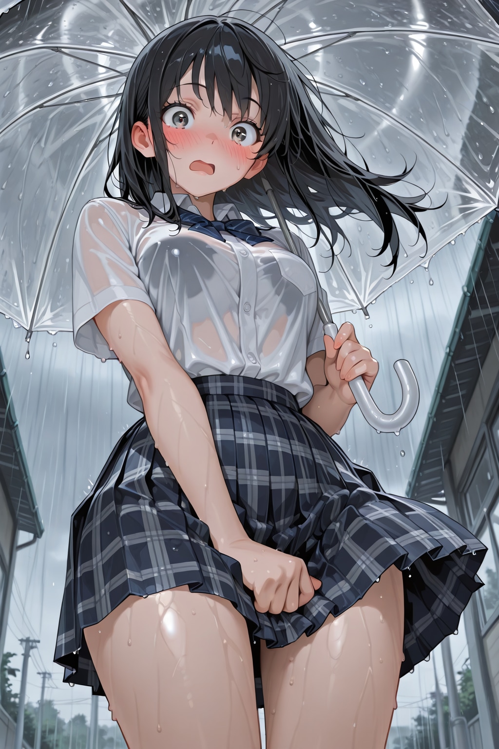 風のいたずら #258　雨と風　ECHIDNA