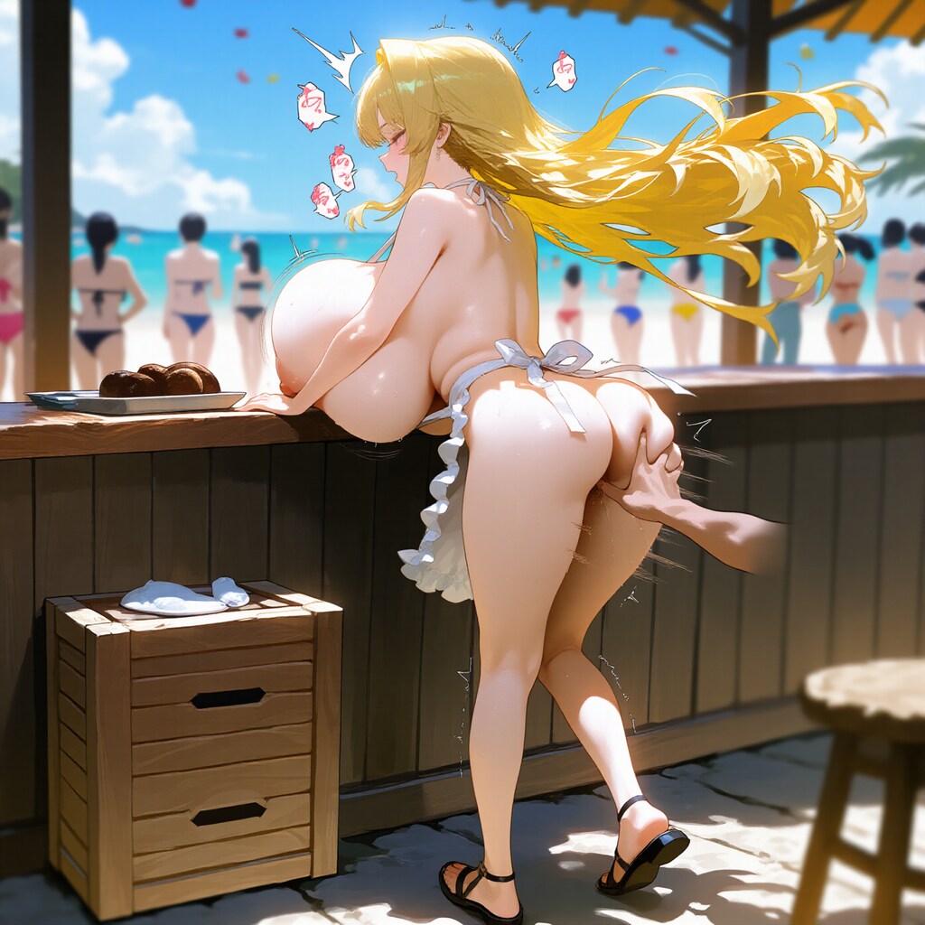 海の家金髪5