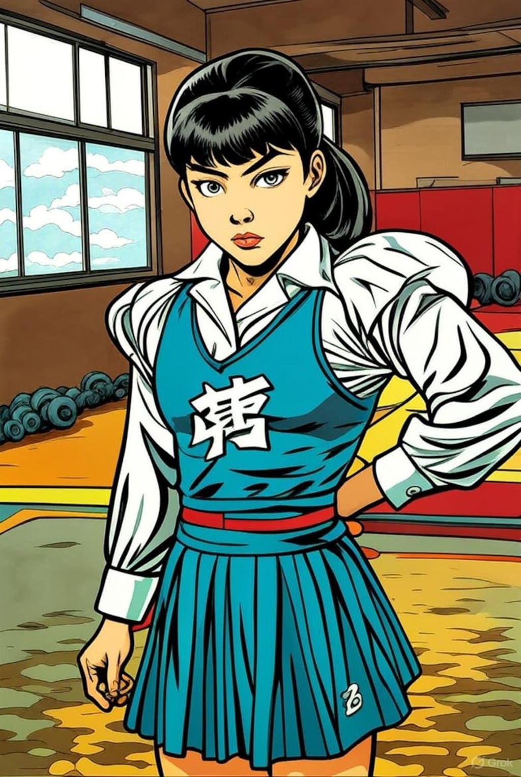 闇の深そうな80年代体育会系女子とそのライバルの陸上女子