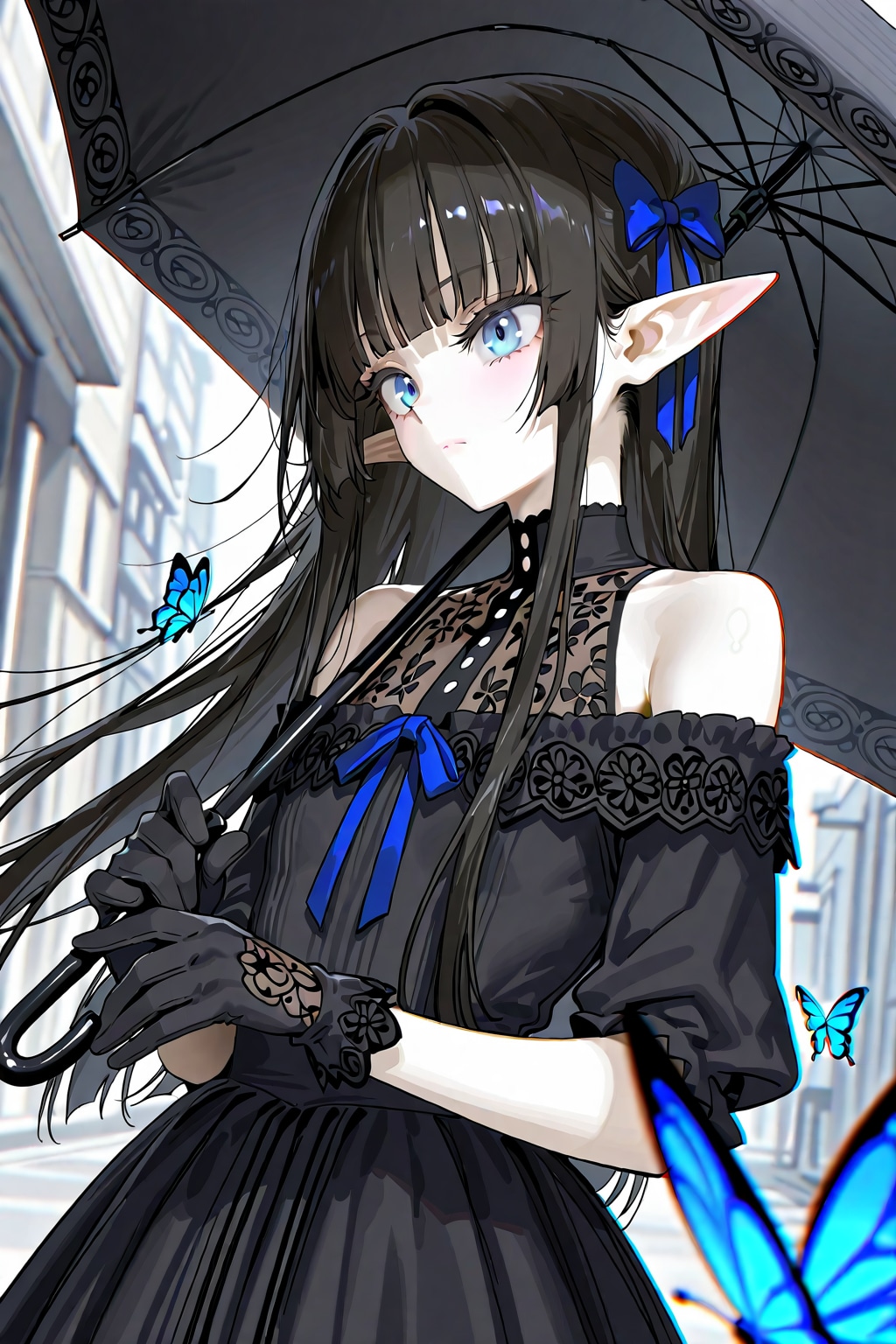 エルフの女の子