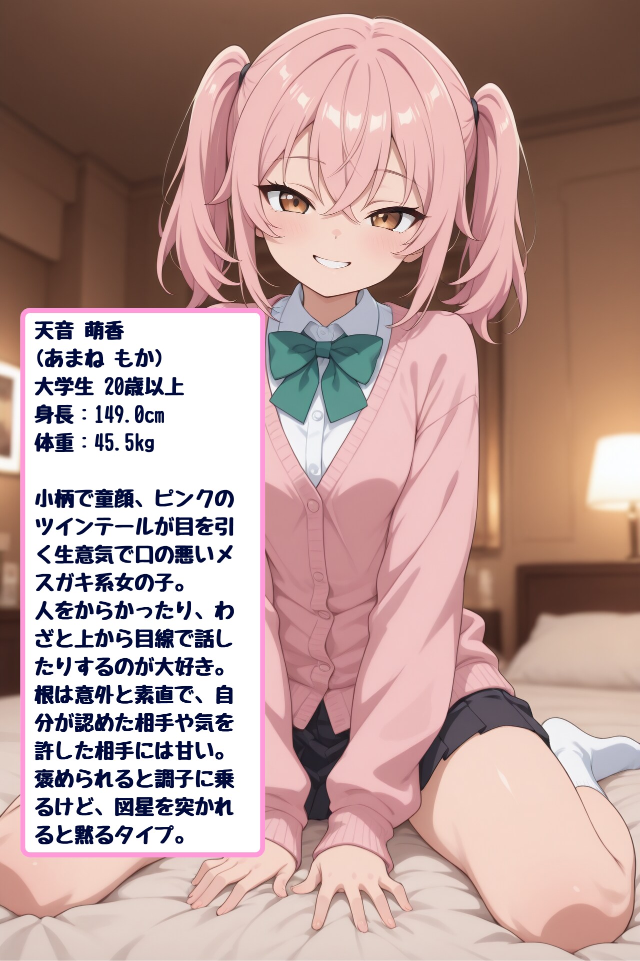 【オリジナルキャラ紹介④】天音 萌香