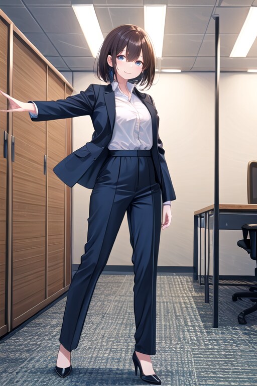 お・と・な・のスーツ女子　オフィスでオペラ