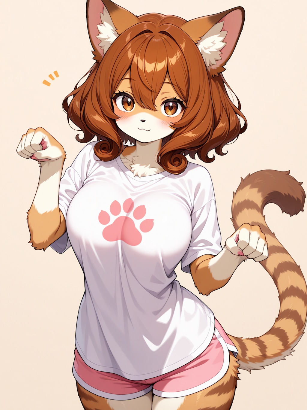 ケモノ化ミミちゃん🐾