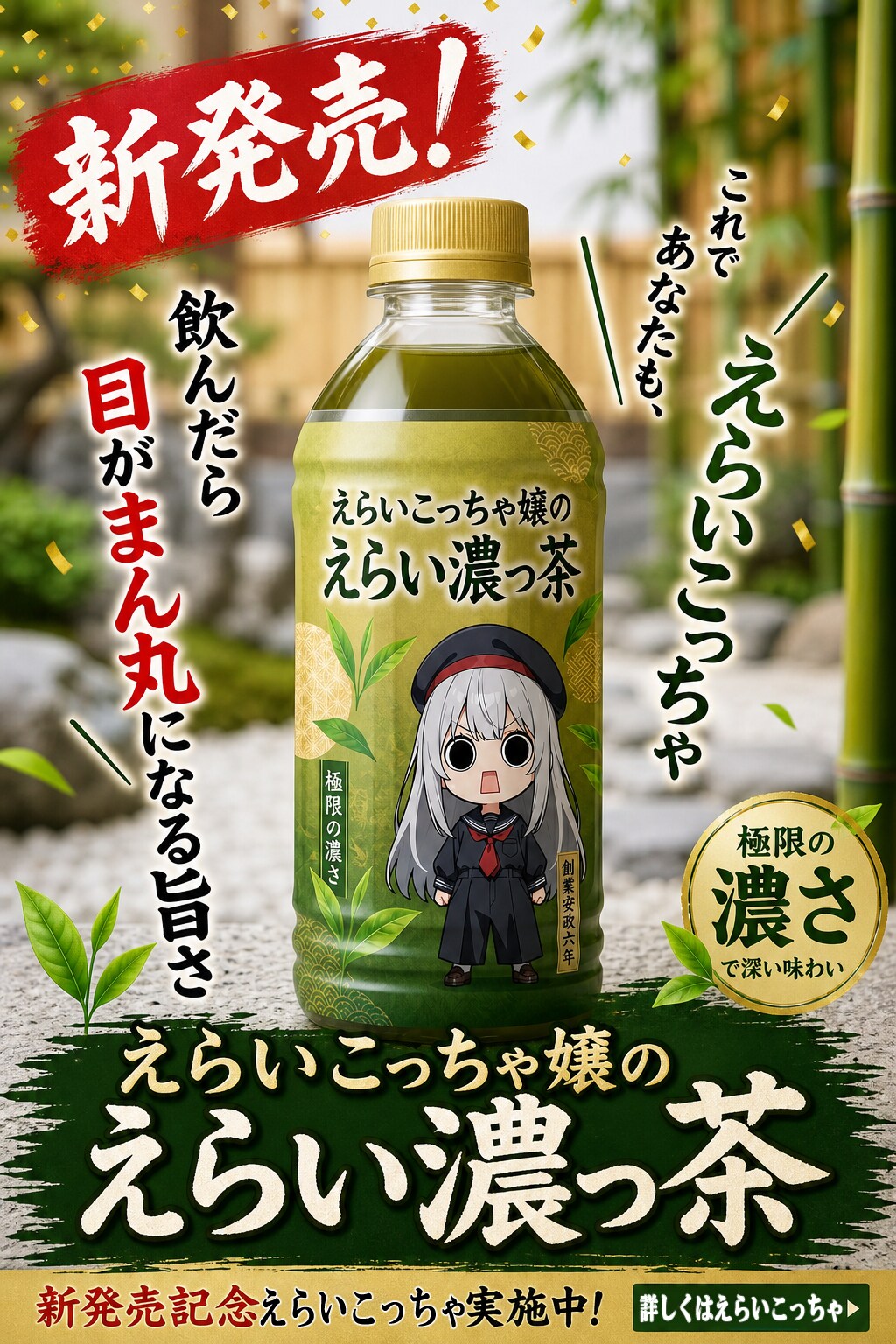 えらい濃っ茶の広告