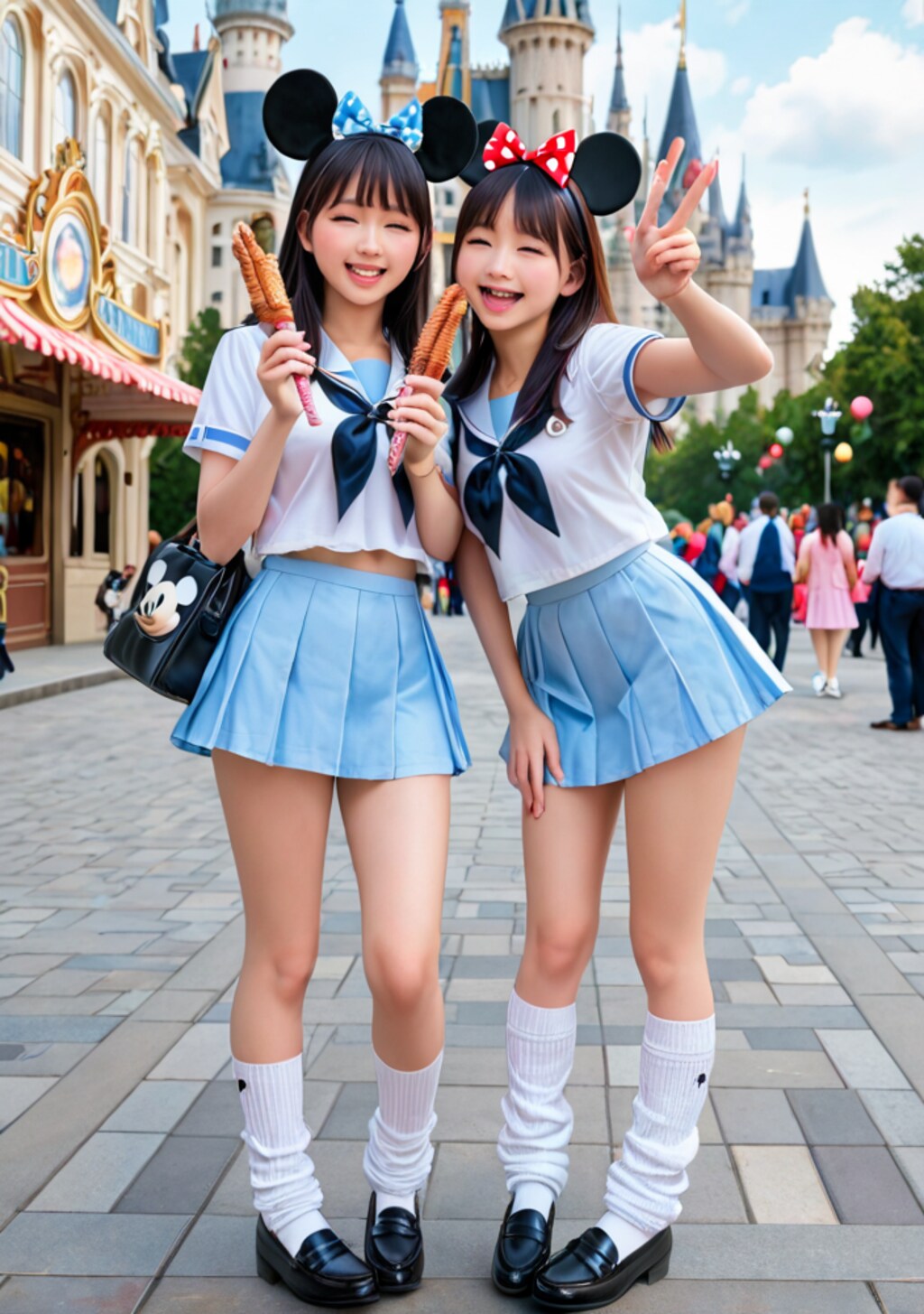 夢の国に修学旅行