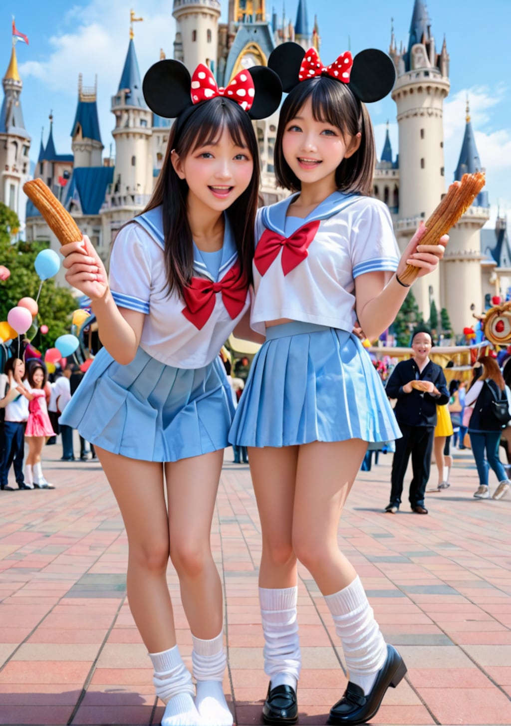 夢の国に修学旅行