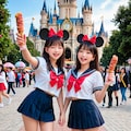 夢の国に修学旅行 2枚目