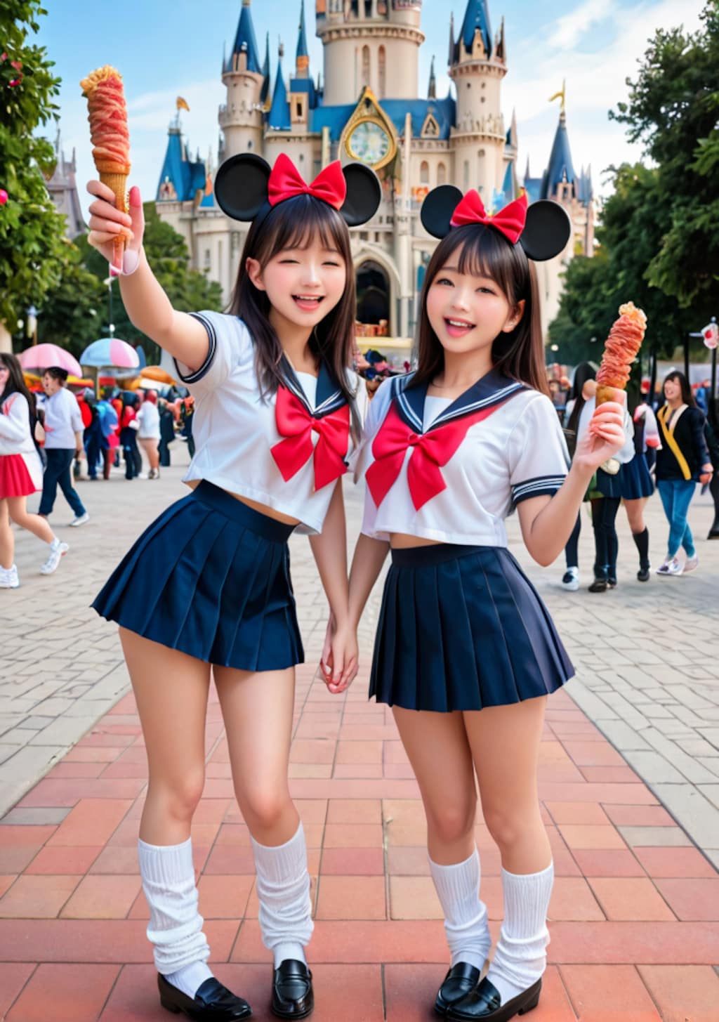 夢の国に修学旅行