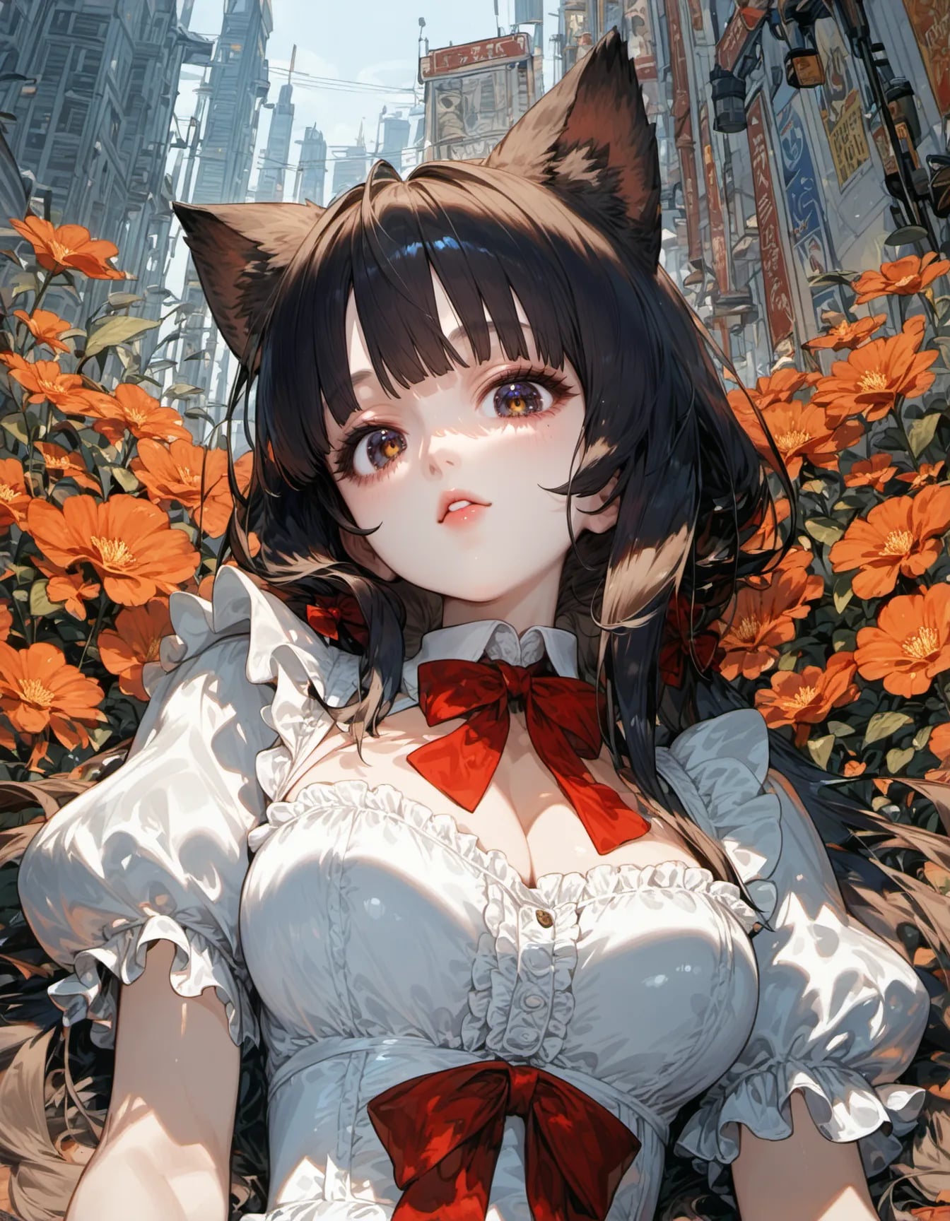 Bloom in the Concrete | の人気AIイラスト・グラビア