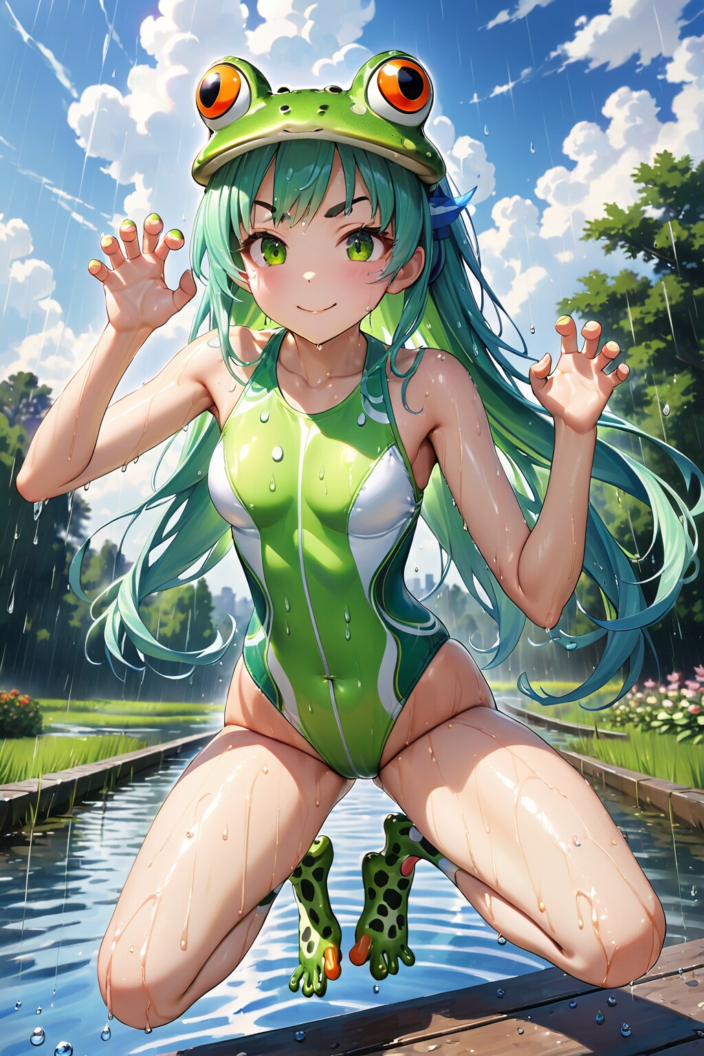 カエル娘