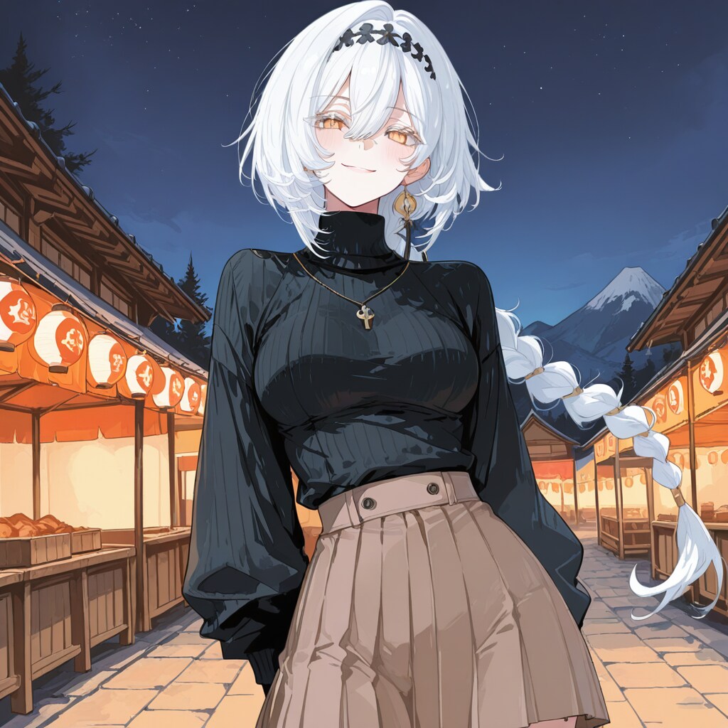 夜の境内