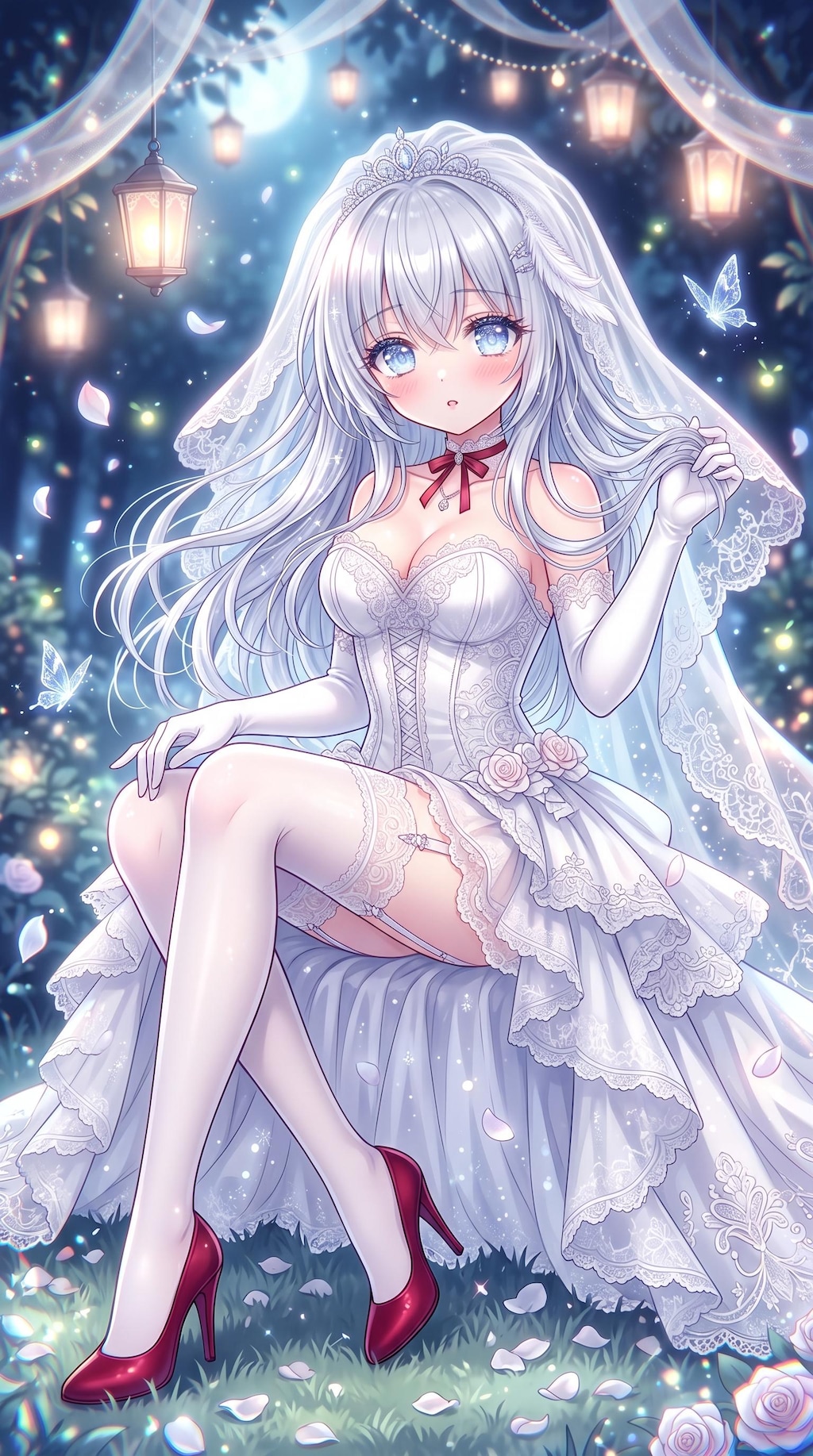 月下に誓う銀の花嫁