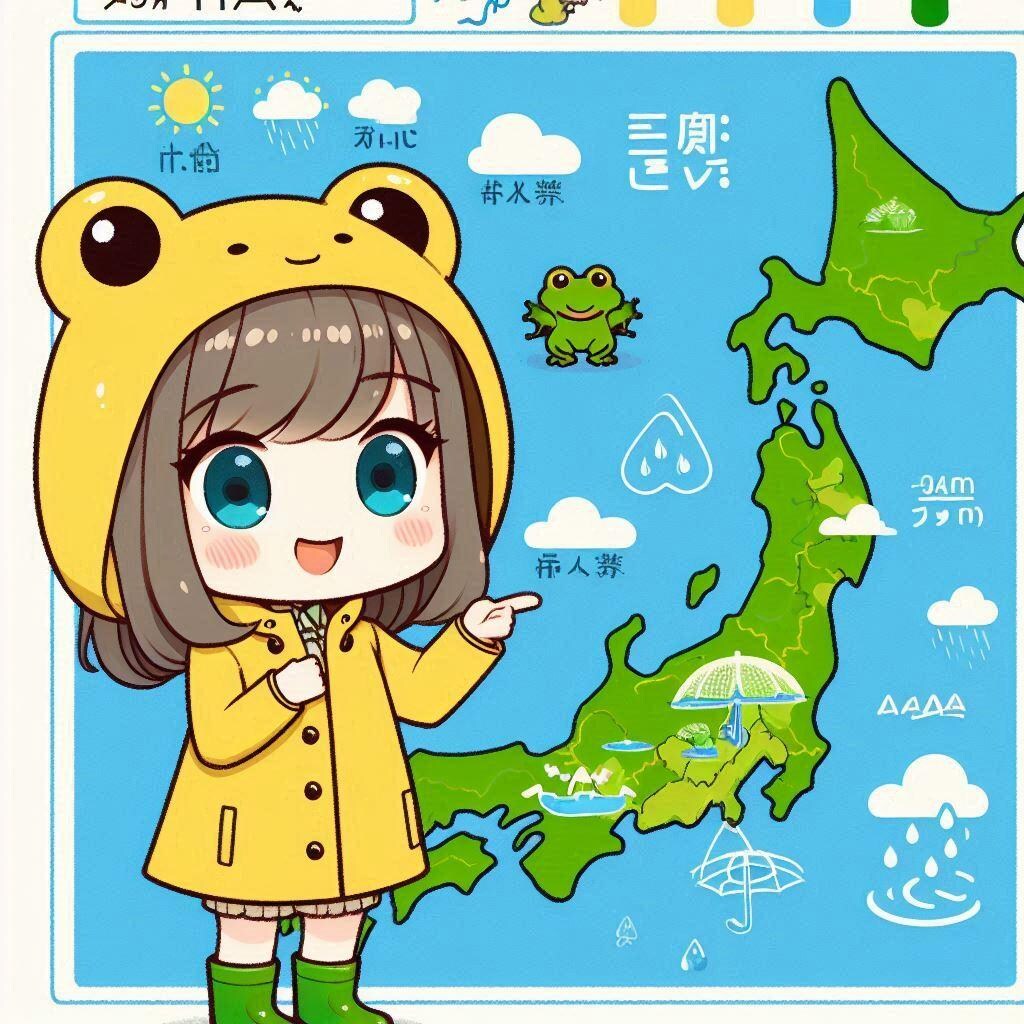 明日も全国的に雨でしょう