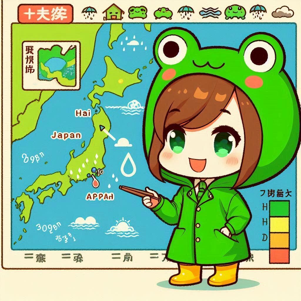 明日も全国的に雨でしょう