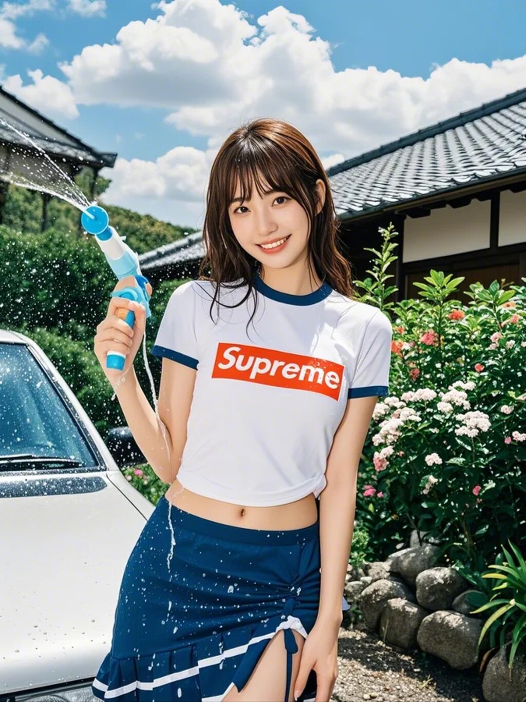 洗車ガール