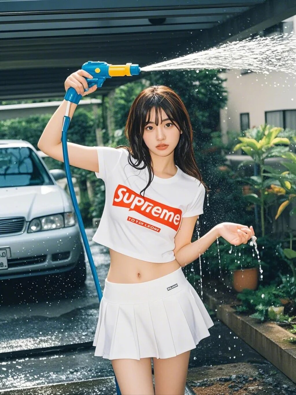 洗車ガール