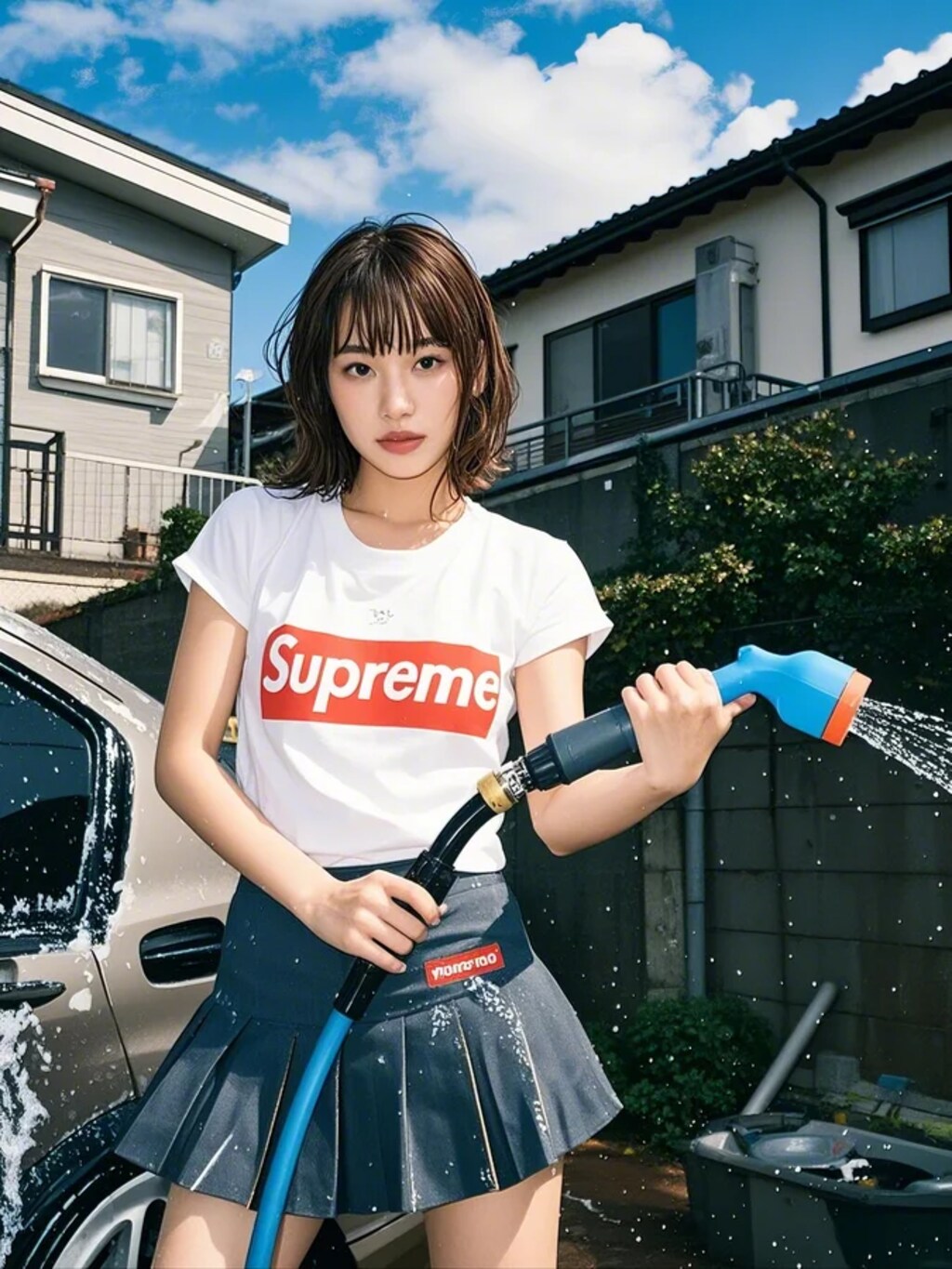 洗車ガール