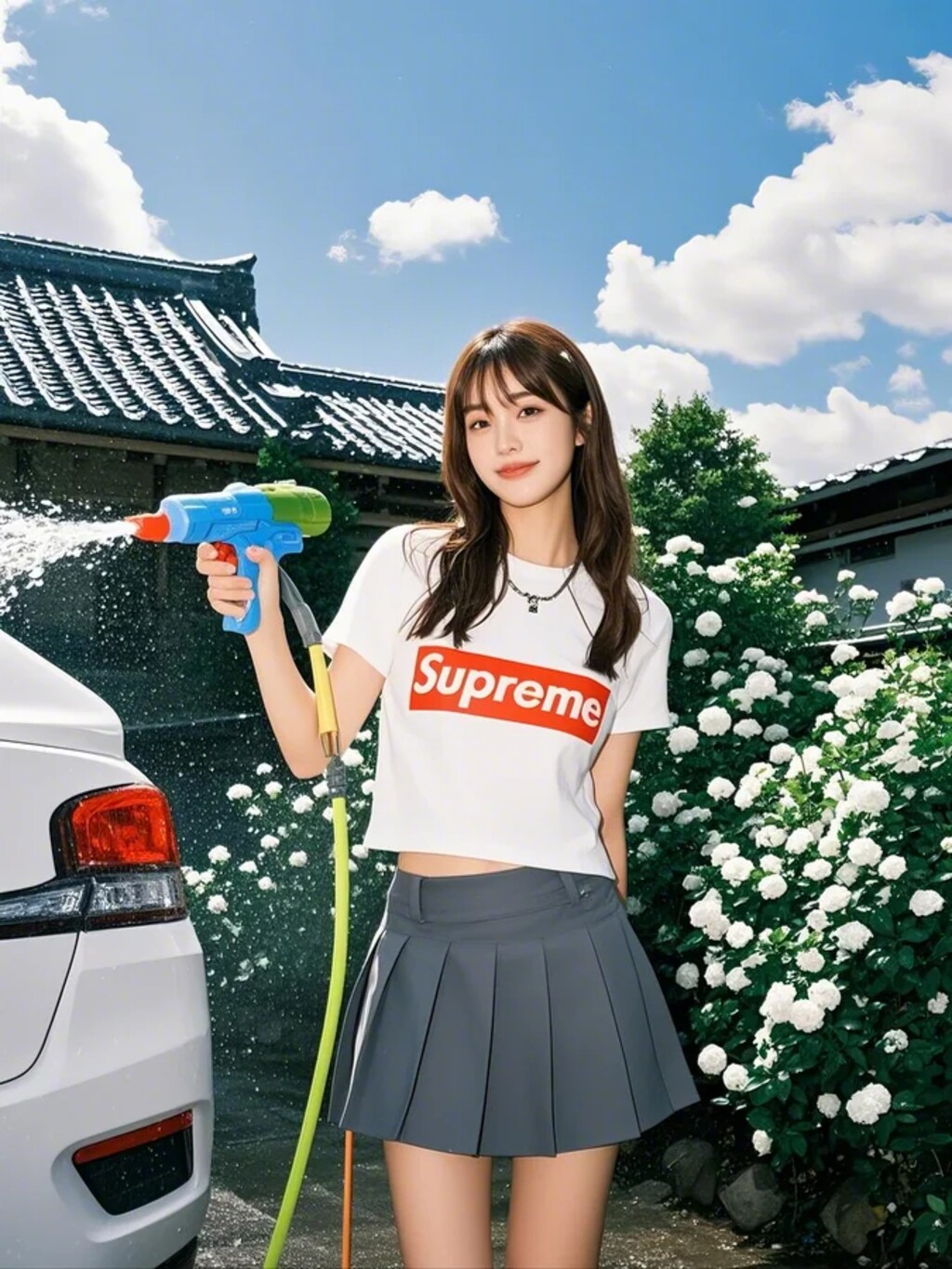 洗車ガール